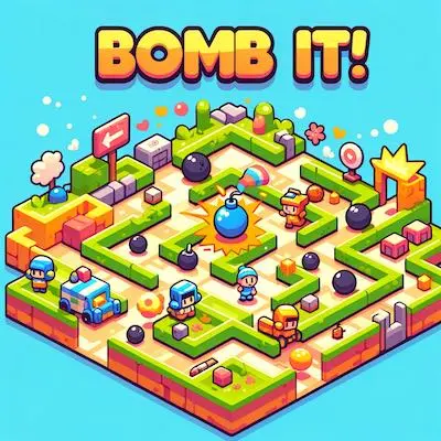 Graj w Bomb it - popularnego Bombermana - wszystkie części z serii Bomb It na Gralandia.pl!